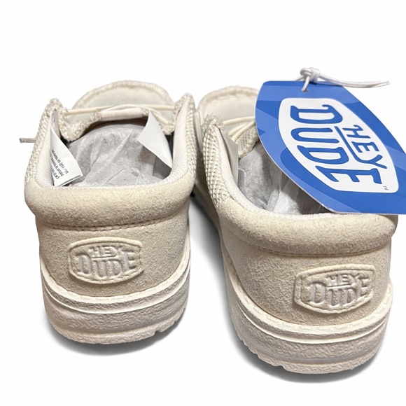 Hey Dude Kids Tan Sneakers - Picture 2 of 4